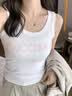 俞兆林背心女吊带美背内搭外穿黑色螺纹弹力运动打底衫无袖t恤上衣 实拍图