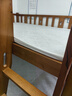 临稚胡桃木 儿童上下床实木高低床双层床上下铺床两层木床子母床 爬梯款 上铺宽1.3米下铺宽1.5米 实拍图