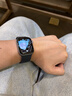 Apple/苹果 Watch S11 智能手表GPS款42毫米深空灰色铝金属表壳黑色运动型表带S/M MEUG4CH/B 实拍图