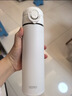 膳魔师（THERMOS）保温杯500ml男女士儿童水杯子伴手礼生日礼物JNL-502黑色 实拍图