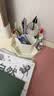 三年二班【开学必备】9格新升级可旋转笔筒多功能学生文具男女孩简约笔架大容量桌面收纳盒办公用品 米白色 实拍图