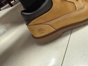 添柏岚（Timberland）男鞋马丁靴户外徒步登山防泼水皮革低帮大黄靴耐磨美式工装靴 建议拍小半码/231小麦色 42 实拍图