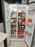 上菱601升双开门冰箱 风冷无霜一级能效变频大容量净味家用电冰箱对开门 以旧换新BSE601PWL 实拍图