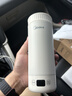 美的（Midea）便携电热水杯加热杯电热水壶保温烧水杯350ml迷你旅行出差冲奶泡茶智能恒温316L不锈钢MK-DB35X22 实拍图