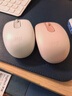 罗技（Logitech）M196 无线蓝牙鼠标 办公鼠标 笔记本商务办公家用 小巧便携 对称手型 珍珠白 实拍图