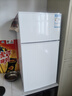 新飞（Frestec）小冰箱 冰箱小型双开门 迷你双门家用宿舍租房冷藏冷冻电冰箱节能省电 66L白【店铺热卖+一级能效】 实拍图