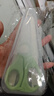licheers陶瓷辅食剪刀婴儿食品级宝宝儿童剪食物便携辅食工具带收纳盒 绿 实拍图