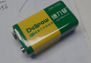 德力普（Delipow）充电电池 9V锂电池大容量550mAh九伏6F22充电套装 适用万用表/话筒/麦克风等 实拍图
