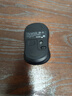 罗技（Logitech）M185鼠标 无线鼠标 办公鼠标 对称鼠标 黑色灰边 带无线2.4G接收器 实拍图