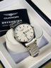 冠琴（GUANQIN）手表男士全自动机械表瑞士品质防水夜光精钢双日历学生多功能腕表 钢带本色白面（SY款明星推荐） 实拍图