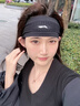 李宁（LI-NING）运动发带男女吸汗头带止汗带跑步导汗带篮球防汗头巾戴束发带头箍 实拍图
