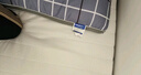 曼克顿（MANKEDUN）乳胶床垫加厚记忆棉榻榻米抗压单双人家用宿舍床褥子床垫子 风尚灰（厚度约10cm） 150cm*200cm【大牌平替 无溢价】 实拍图