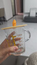 帕莎帕琦（Pasabahce）刻度量杯进口钢化玻璃热牛奶饮料热饮微波炉杯子385毫升55243卡通 实拍图