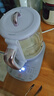 九阳（Joyoung）1.5L全玻璃沸萃养生壶煮茶器 0胶水玻璃滤网炖盅 花茶壶烧水保温一体全自动恒温电热水壶15WY10J 实拍图