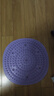 SMOOKY指压板脚底按摩脚垫穴位疏通脚心指压板仿鹅卵石圆形垫慢跑 优雅紫【圆形直径约55cm】 实拍图