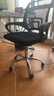 格田彩 家用电脑椅子办公椅转椅人体工学椅学习椅升降椅家用靠背会议椅 黑网黑框【钢制脚】 实拍图
