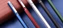 派通（Pentel ）0.5mm商务中性笔金属杆 办公财务签字笔速干水笔 BLN665Z-AE 银色 晒单实拍图