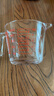 拜杰牛奶杯耐热带刻度加厚玻璃量杯500ml 打蛋过滤厨房计量烘焙工具 实拍图
