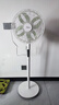 美的（Midea）【幸运草安睡1S】一级能效直流变频声控电风扇家用遥控卧室静音落地扇台式桌面抗菌大风力转页扇 实拍图