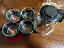 【京东物流】茶壶套装大容量玻璃茶杯带滤网耐高温茶具 1000ml壶+4只莲花杯 实拍图