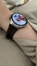 华为HUAWEI WATCH 5 46mm高端款航天级钛合金表壳木星棕素皮复合表带X-TAP智感窗eSIM 实拍图