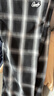 SLAMBLE春季新款黑白格子直筒卫裤男女潮流宽松百搭休闲运动长裤 黑白格子 XL 晒单实拍图