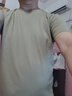 雾卡 【三件装】短袖t恤男纯色棉宽松夏季士半袖潮流衣服情侣装 卡其+深灰+黑色 2XL 建议150-165斤 实拍图