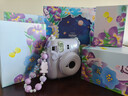 INSTAX富士instax立拍立得 一次成像相机 mini12精美礼盒 鸢尾骑士 含10张fafa花边相纸 实拍图