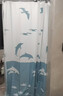 RIDDER 德国进口浴帘防水不霉浴室卫生间隔断洗澡淋浴动感海豚180*200cm 实拍图