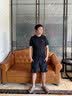 安踏（ANTA） 两件套 运动套装男秋季新款冰丝速干透气运动服父亲节爸爸套装 【店内爆款-清凉冰丝】黑T+梭织五分裤 M/170 实拍图