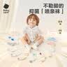 babycare儿童袜子男童棉袜女童地板袜宝宝童袜新生婴儿袜 奶油小兔3双 L 实拍图