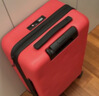 不莱玫行李箱女拉杆箱男旅行箱大容量密码箱子结婚托运箱24英寸 红色 实拍图