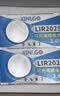 芯乐购 3.6v可充电原装锂纽扣电池LIR2032锂电脑主板LIR2025/LIR2016专用 LIR2025（2粒） 实拍图