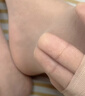浪莎丝袜女短袜春夏薄款5A抑菌对耐磨水晶丝透明中筒肉色袜子 实拍图