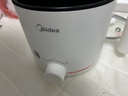 美的（Midea）小型电煮锅多功能锅泡面锅 宿舍小电锅  电热锅 宿电蒸锅 学生寝室一体泡面小火锅多功能锅XZE1612 1.7L 【榜单销冠】配蒸笼 实拍图