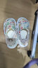 IQGD月子鞋棉拖鞋产后厚底孕妇鞋软底包跟防滑家居 小花粉 40-41 实拍图