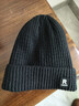 黛米安妮莎帽子男秋冬季男士针织帽户外骑行包头帽防寒防风加绒帽子女雷锋帽 黑色 【加绒-加厚】 实拍图
