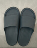 朴西香蕉船凉拖鞋女士浴室不易滑居家室内四季情侣拖鞋男 深灰 40-41 实拍图