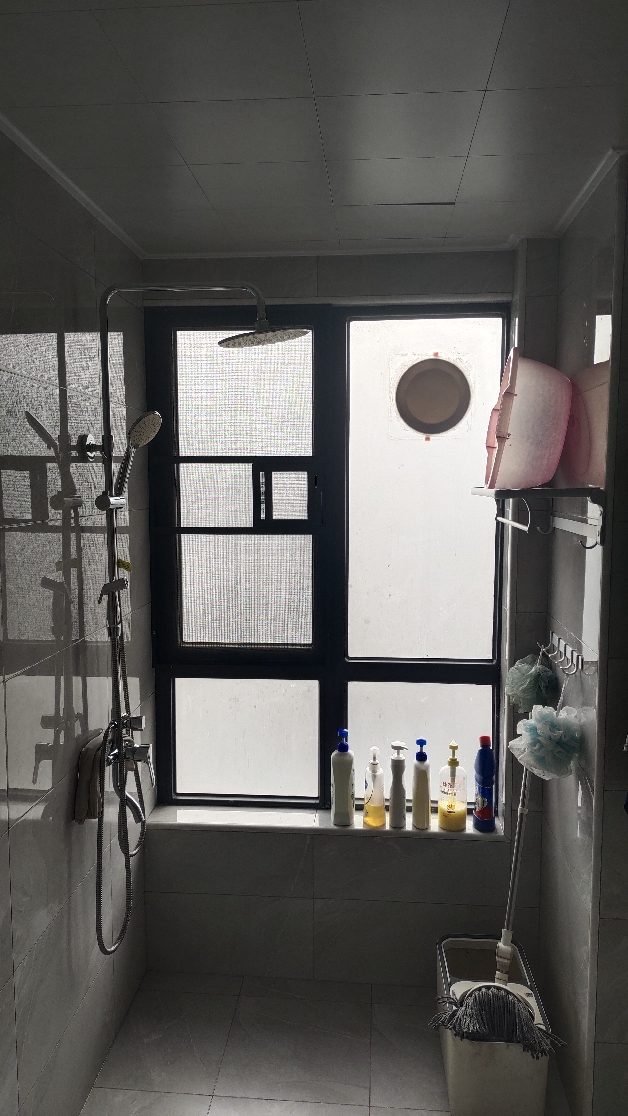 暄云空调口封堵墙洞装饰空调眼圆形遮丑盖板筒灯孔玻璃烟道孔遮挡神器 特大号墙洞堵盖适用-176-220开孔 实拍图