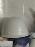 舜选安全帽工地新国标高级安全头盔防砸透气 纯ABS材质 领导工人建筑施工铁路工程 白色SHX-K2 1顶 实拍图