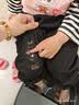 大嘴猴（paul frank）童装儿童套装2025秋冬季款中大童潮酷男女童宽松舒适中大童休闲装 117F粉红 120 实拍图