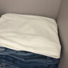 优衣库常规款女装男装宽松廓形牛仔裤/弯刀镰刀裤子479000 482280 482280/00白色 26 /160/66A 实拍图
