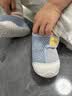 卡特兔学步鞋儿童凉鞋网眼鞋男童夏季宝宝1-3岁儿童鞋女童幼儿园室内鞋 蓝白-网眼 25 内长15.5cm 脚长14.2-14.8 实拍图