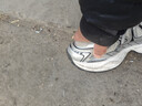 回力官方男鞋春夏老爹鞋女情侣款增高休闲鞋潮流运动鞋子男 银灰 39 实拍图