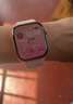 Apple/苹果 Watch S11 智能手表GPS款42毫米玫瑰金色铝金属表壳淡桃粉色运动型表带S/M MEUN4CH/B 实拍图