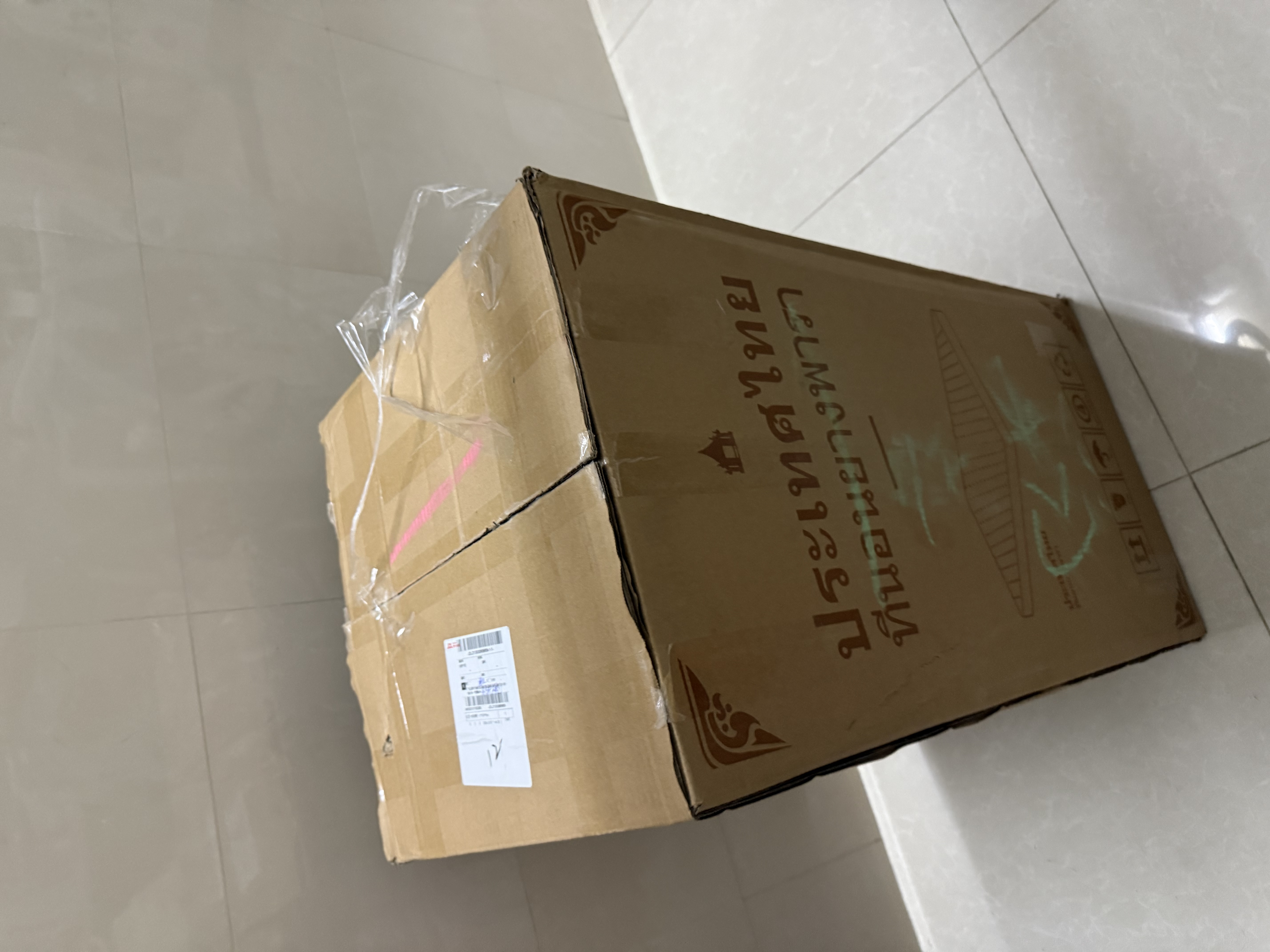 红豆泰国天然乳胶床垫85D 大学生宿舍单人床垫5cm厚 1.2x2米软硬适中 实拍图