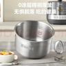 美的（Midea）【厨房好物】0涂层钢胆电压力锅6L双胆全自动智能预约家用煲汤煮饭MY-C6856G电饭煲高压锅6-10人 实拍图