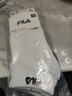 FILA 斐乐官方男袜低腰袜套装舒适运动袜短袜3双装袜 实拍图