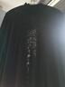 深呼吸DEEP BREATH女装烟管领长袖可机洗打底针织纯羊毛衫女A300962 黑 M (3) 实拍图