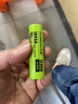 倍量（Doublepow）18650锂电池12950mWh尖头2节3.7V-4.2V通用可充电锂电池强光手电筒专用 实拍图